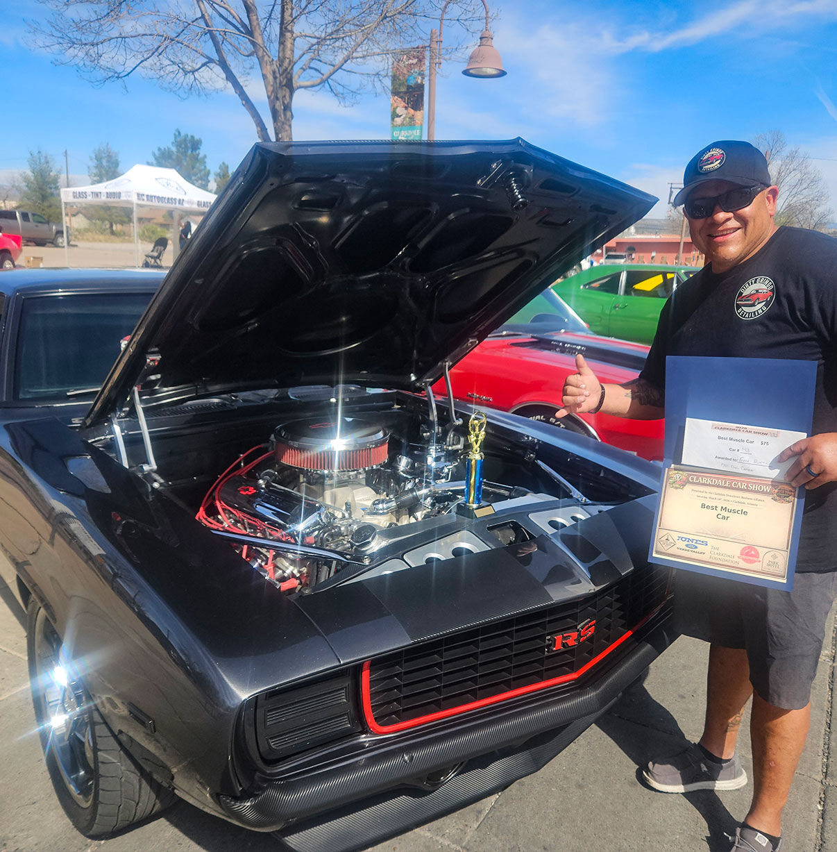 1969 Chevrolet Camaro.  Gray